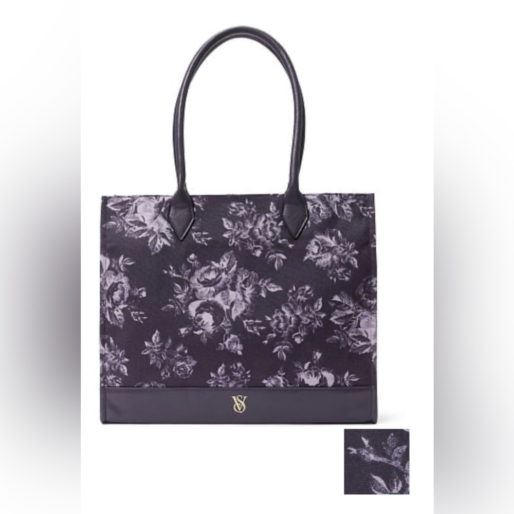 NEW Victoria’s Secret floral tote bag